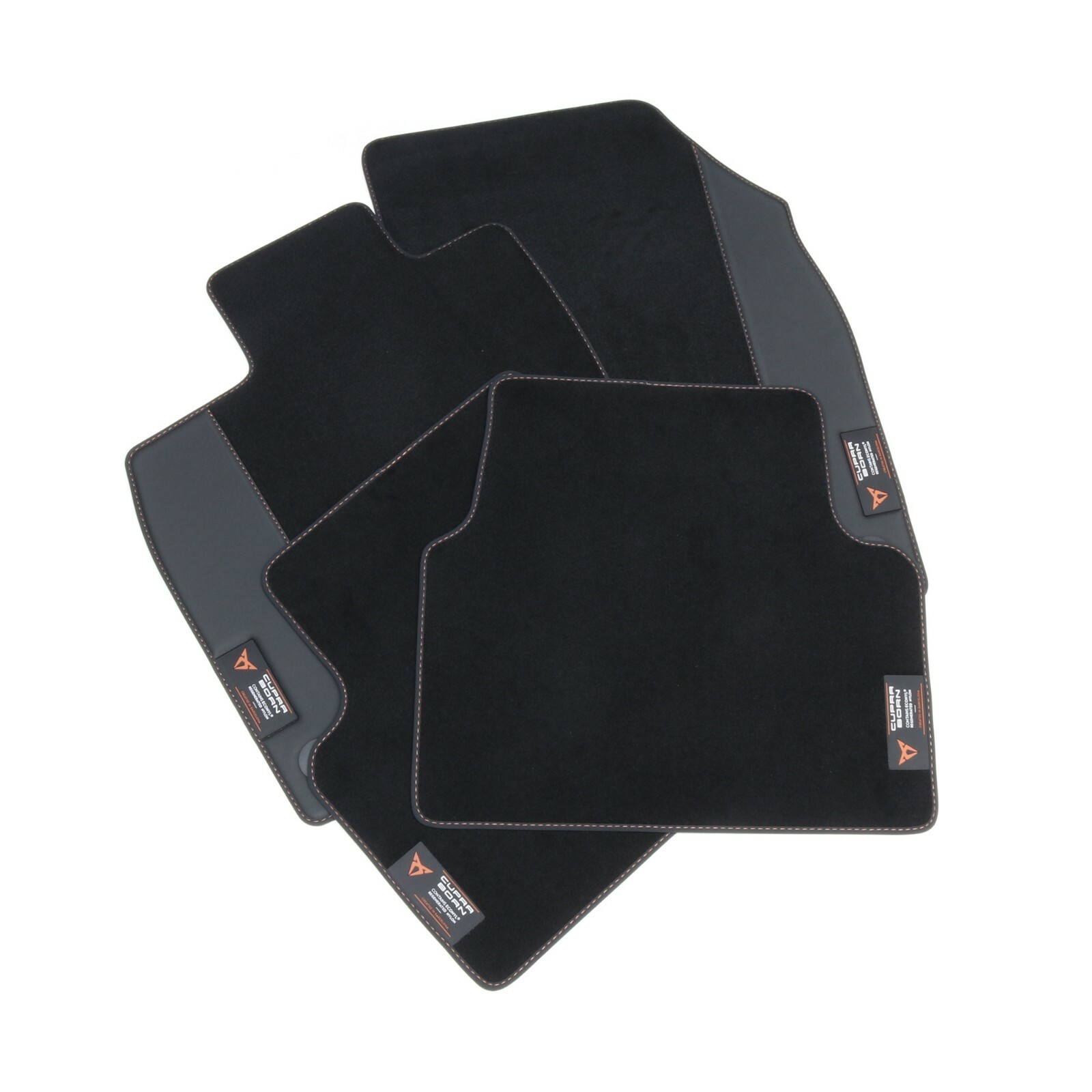 VW ID.Buzz Fußmatte Premium - Velours Textilmatte Für 3. Sitzreihe 7-Sitzer