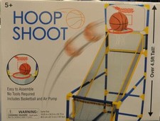Hoop Shoot Basketball Includes Ball and Pump - FREE SHIPPING TO USA-SEE VIDEO