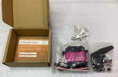 x2 Hiwonder LD-20MG 20kg High Torque Metal Gear Digital Servos Metal Case RC Car