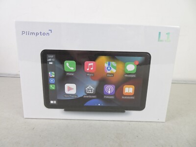 Plimpton 2024 7'' CarPlay Android Auto Screen Wireless Multimedia Player Voice 