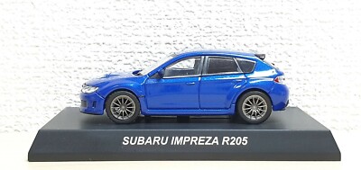 1/64 Kyosho 2010 SUBARU WRX STI R205 BLUE diecast car model | eBay
