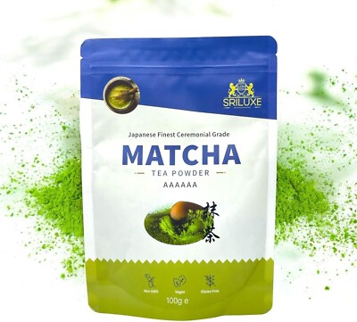 Premium Matcha Grüntee Pulver - Vegan Detox, Energie, Antioxidans, Skin Boost