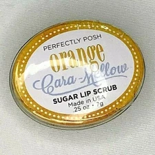 Perfectly Posh ~ ORANGE CARA-MELLOW Lip Scrub ~ RETIRED / HTF
