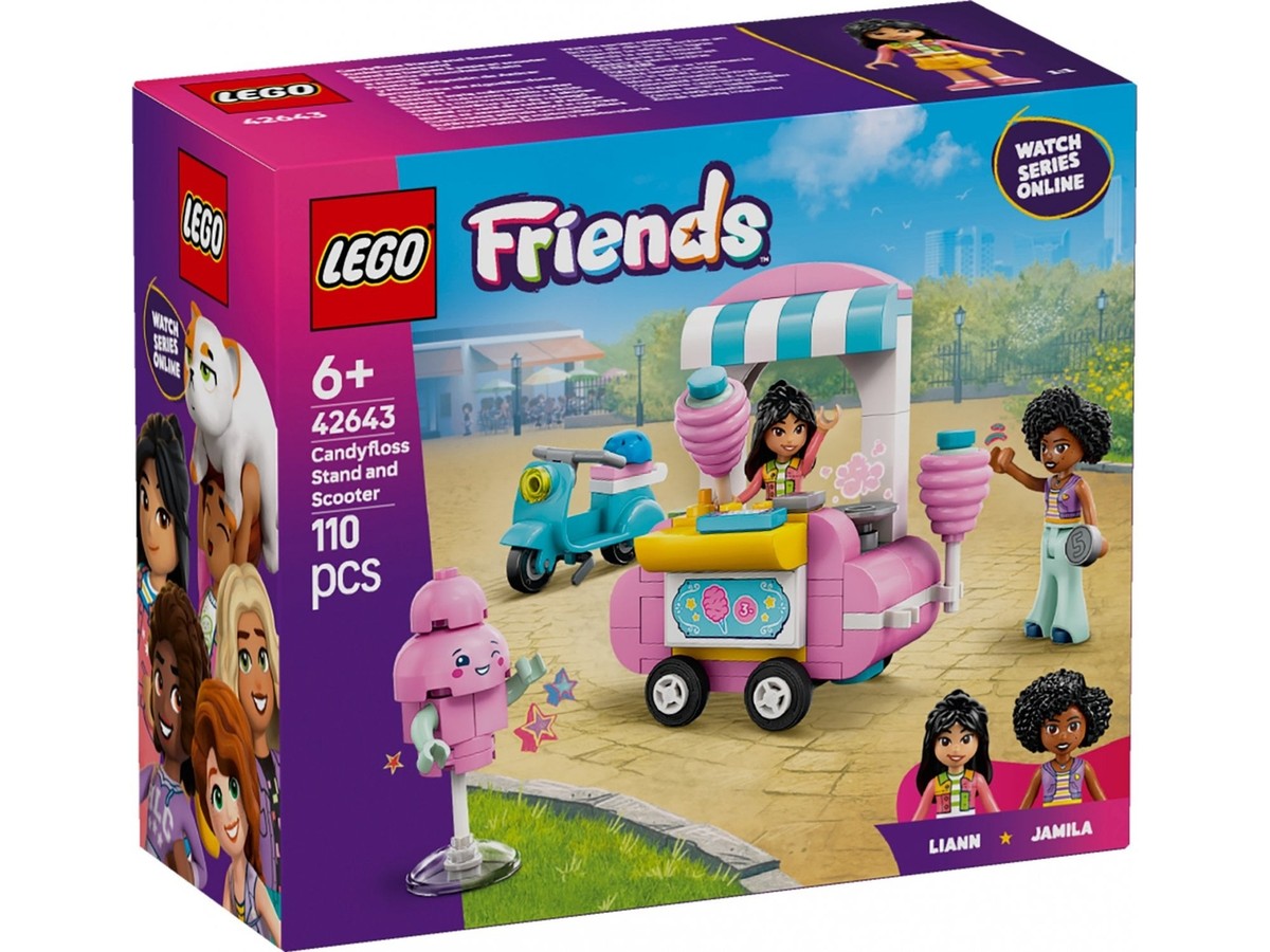 LEGO Friends 42643 Candyfloss Stand and Scooter