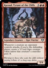MTG Kazuul, Tyrant of the Cliffs (237/1173) Commander Masters LP