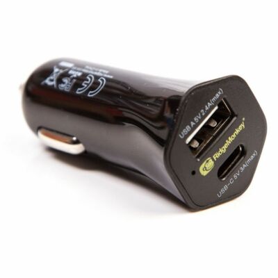 RidgeMonkey 145 Vault 15W USB C Car Charger