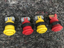 Arcade / games cabinet / MAME push buttons x 4