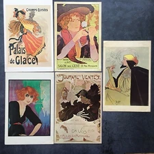 Sandy Val Graphics Vintage Oversized Postcard Lot of 5 1960s 1970s