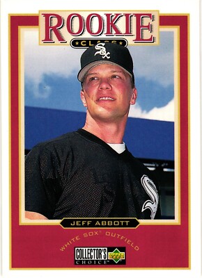 1997 Collector's Choice Rookie Class #469 Jeff Abbott Chicago White Sox Baseball