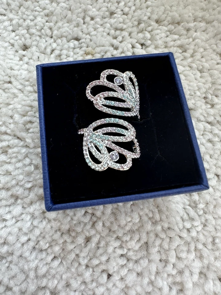Swarovski Escape Open Shank Ring Butterfly Size:52 Crystal NEW 5189485 - Image 2 of 4