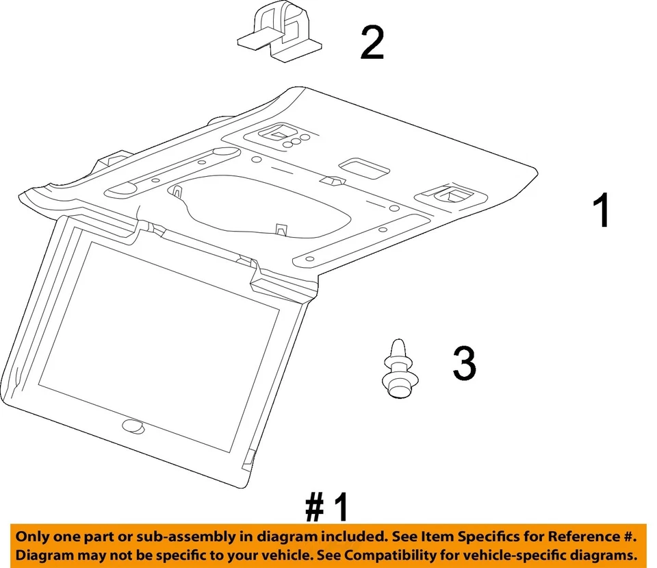 Pantalla de infoentretenimiento usada se adapta a: Chevrolet Tahoe 2016 pantalla de visualización entretenimiento Foto 4 de 4