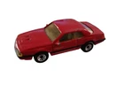Vintage Matchbox 1987 Ford T-Bird Turbo Coupe Red Rare Gray Int Original Old Car