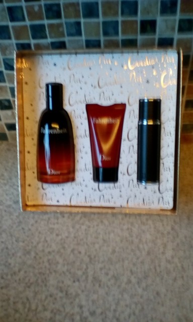 dior fahrenheit 100ml gift set