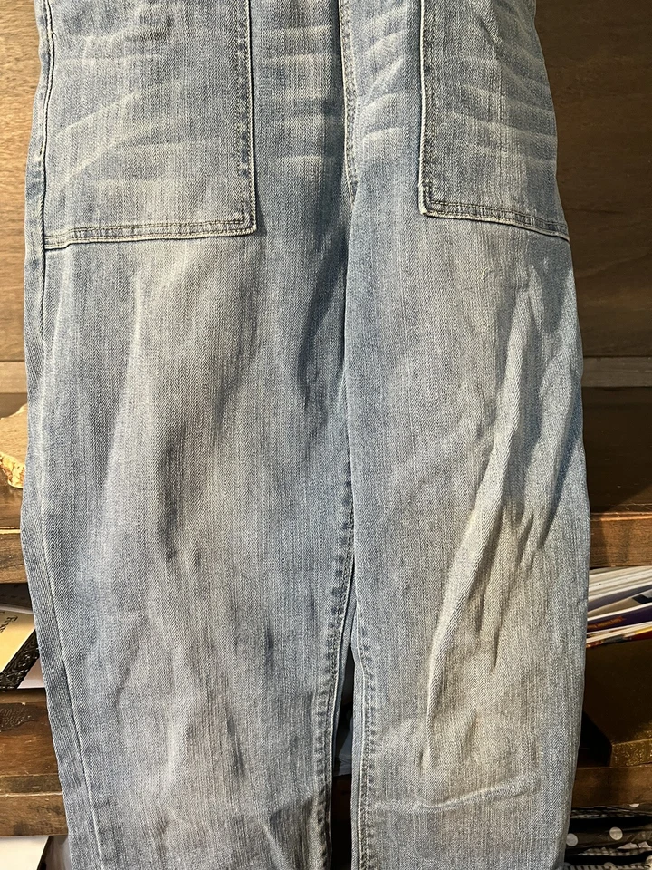 Pantalones de mezclilla elásticos para mujer Kendall & Kylie TALLA 28 CREMALLERA ROTA Foto 2 de 4