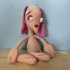 Ren And Stimpy 16  Dakin Original Plush Stuffed Animal Vtg 1992 Nickelodeon