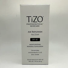 TIZO Photoceutical AM Replenish Non-Tinted SPF 40 Mineral Sunscreen 50g/1.75oz