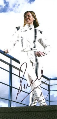Autogramm, Susie Wolff - Testfahrerin F1 Williams Racing 2015