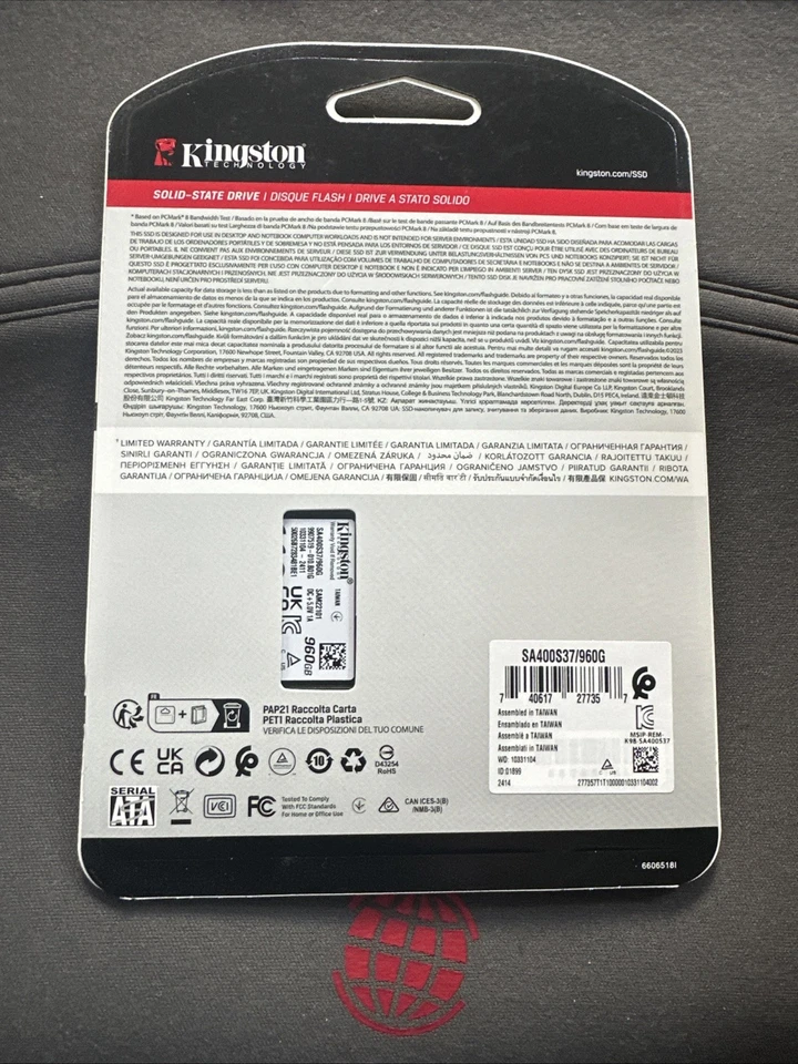 SSD DISCO SOLIDO KINGSTON 960GB A400, 2,5", SATA3.0, - Image 4 of 4