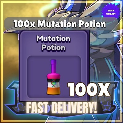 100pcs Mutation Potion - Dragon Adventures D.A - CHEAPEST (FAST DELIVERY!)