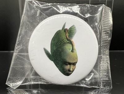 Vintage 1998 Sega Dreamcast Don t Panic Seaman Promo Pin Badge Japan RARE 1.5 