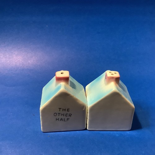 Brinn’s T-1636 Dachshund n Dog House Salt And Pepper Shakers Brinns Japan - Picture 5 of 6