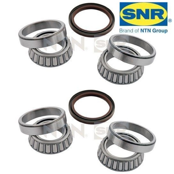 2X Radlagersatz SNR R154.47 2 Radlager Satz Links Rechts Hinterachse-image
