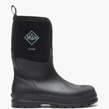 BEST SELLING MUCK Men's Chore Classic Mid Work Boot - BLACK