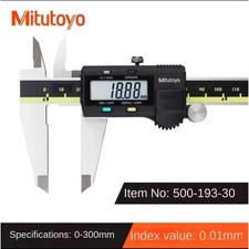 Mitutoyo 500-197-30 LCD Digital Vernier Calipers 150/200/300mm Stainless Steel
