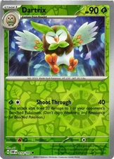 Dartrix Reverse Holo SV03: Obsidian Flames 014/197 NM Uncommon