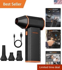 Compressed Air Duster-110000RPM Super Power Electric Air Duster, 3-Gear