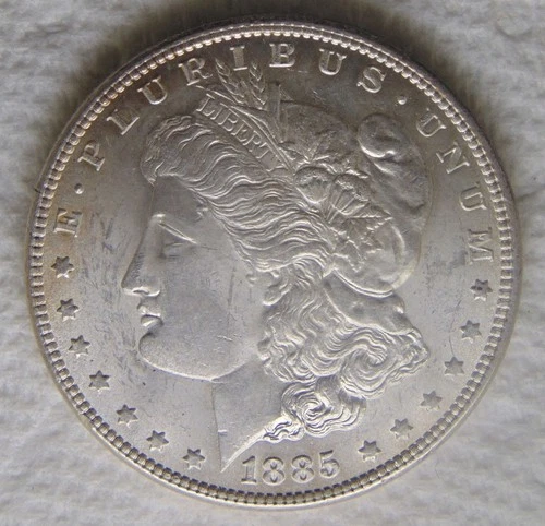 1885 Morgan Silver Dollars $1, NICE COIN, UNCIRCULATED, SWEET!