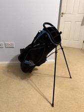 Black & Blue Wilson Staff Stand Bag With 6 Way Divider 5 Pockets