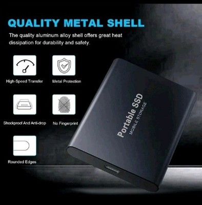 M.2 SSD hard drive enclosure case SHL-R320 portable 2TB SSD USB 3.1 NEW