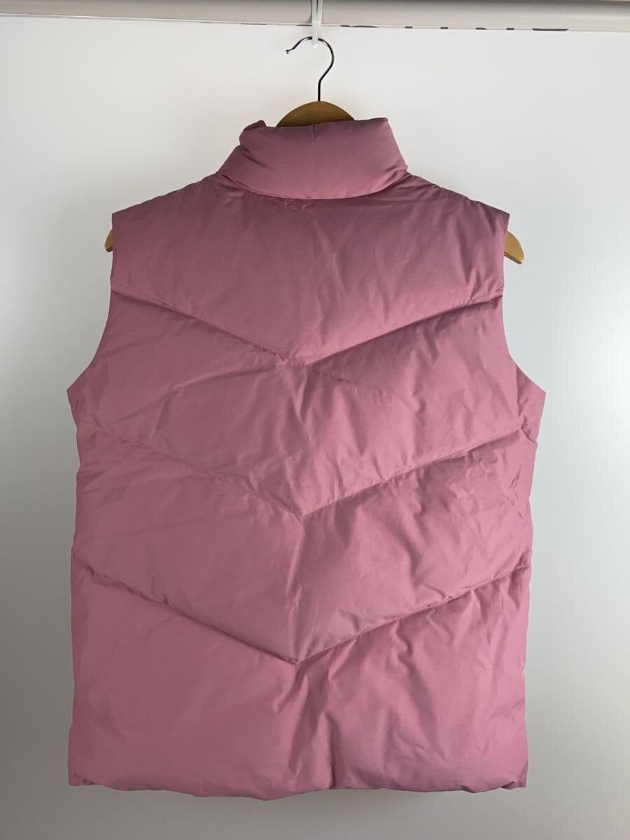MAISON KITSUNE◆ダウンベスト/S/コットン/PNK/無地/MW02204WQ0069 MAISON KITSUNE Vest Down S Cotton Pink Plain MW02204WQ0069