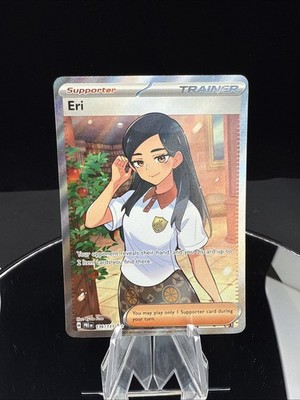 Eri 136/131 Prismatic Evolutions Holo Full Art Ultra Rare NM Condition