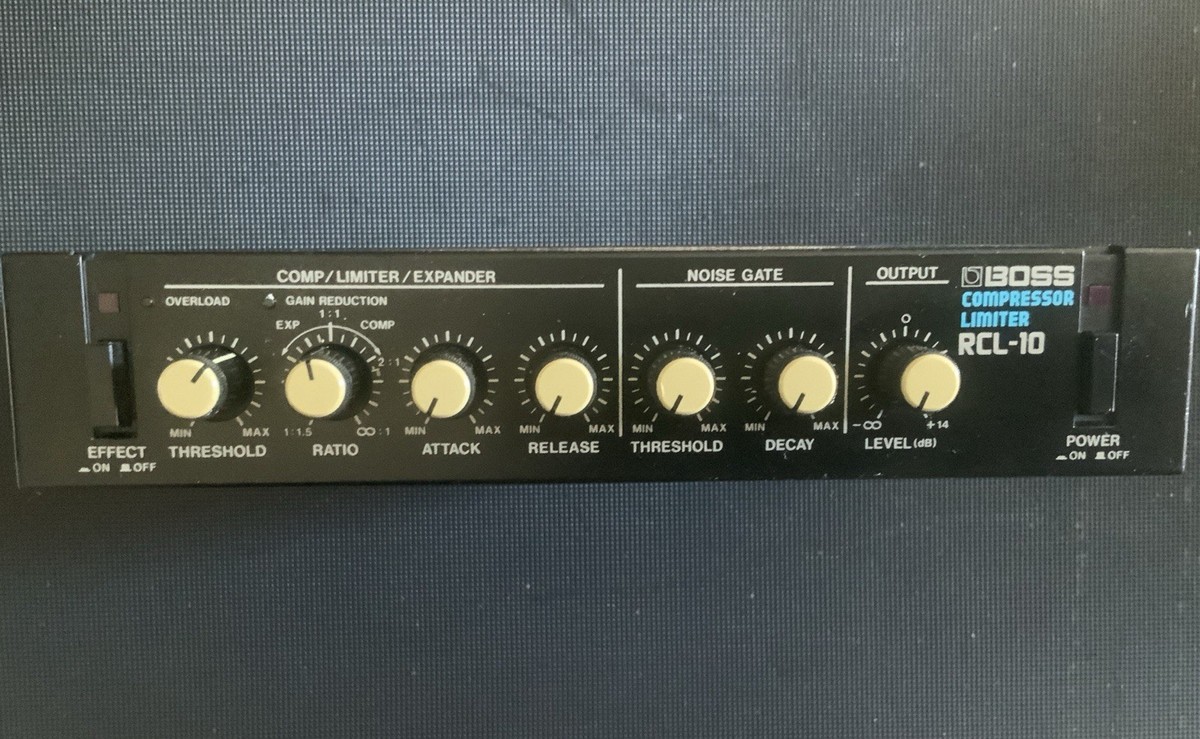 Boss RCL-10 Micro Rack Series Compressor Limiter 1980s | eBay UK