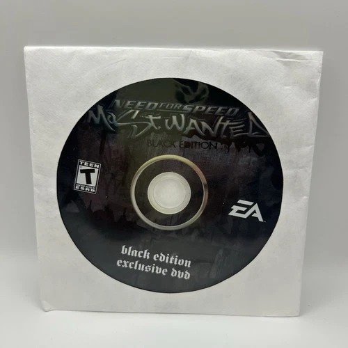 Need for Speed Most Wanted Black Edition PS2 Xbox  PC Bonus DVD Only