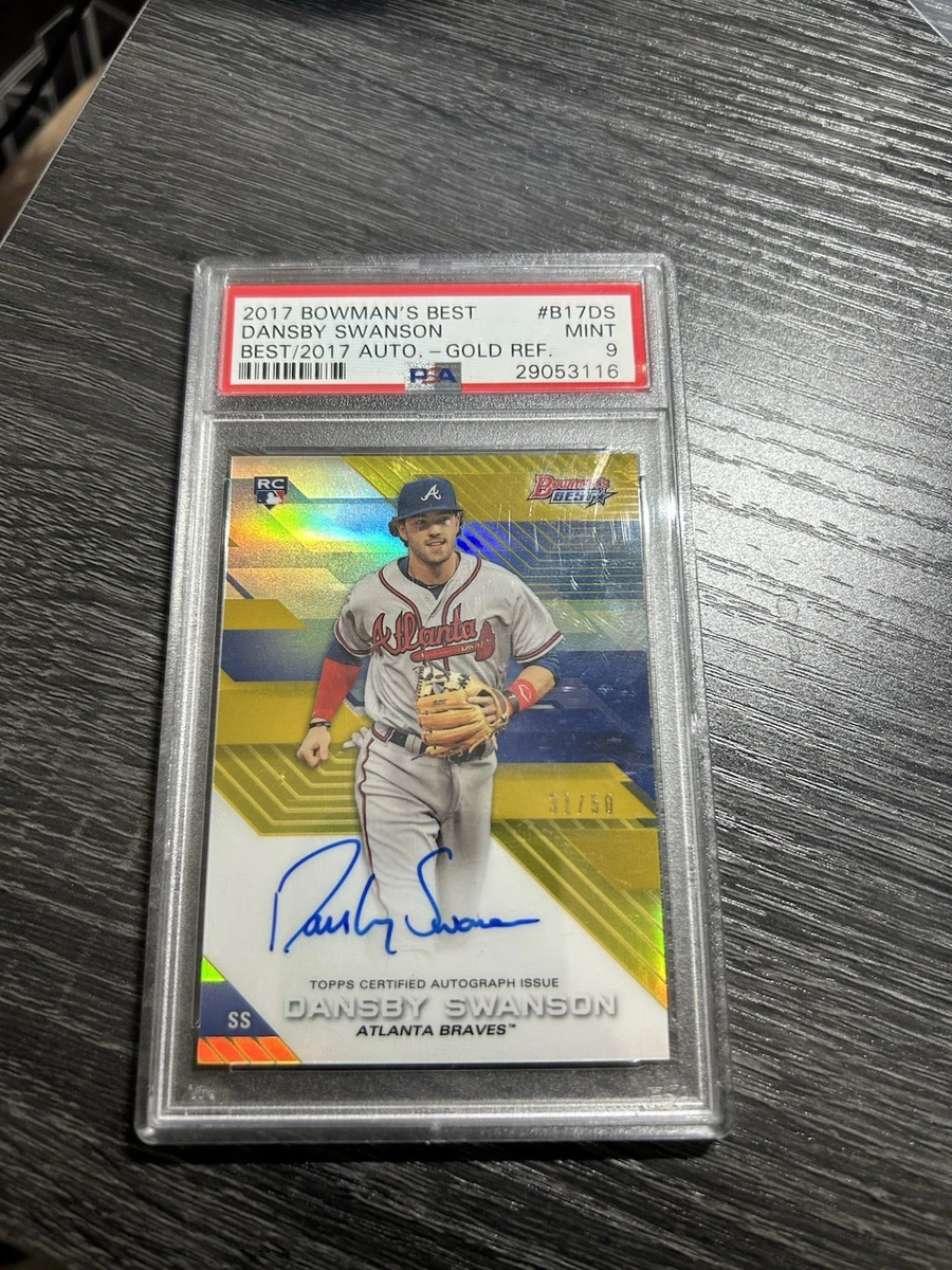 Dansby Swanson Autograph Baseball Cards for sale | eBay