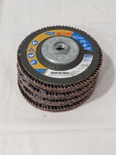 Norton Flap Disc: 4-1/2" Dia, Ceramic Alumina, Type 27 Qty 4 66261098290