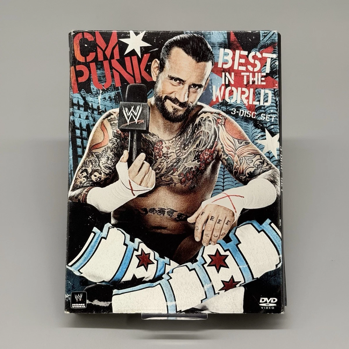 WWE: CM Punk - Best in the World (DVD, 2012, 3-Disc Set) for sale