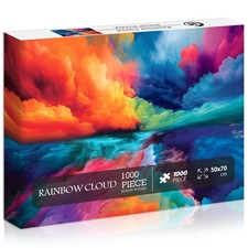 Impossible Puzzles for Adults 1000 Piece, Hard 27.5 x 19.7 inches, Cloud