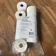 9 Rolls Universal 2.25" x 150' Adding Machine Paper Rolls Calculator/POS *READ*