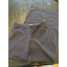 Express Women's 4R Black Low Rise Barely Boot Editor Stretch Pants