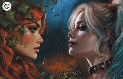 Gotham City Sirens #1 SDCC Virgin Foil Variant Cohen+Parrillo Ltd 1000