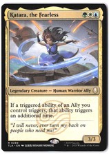 Katara, the Fearless 230 MTG Avatar TLA NM