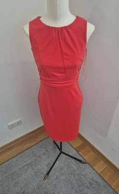 Damen Etuitkleid/Sommerkleid A.e. Rot ESPRIT Größe 36 NEU
