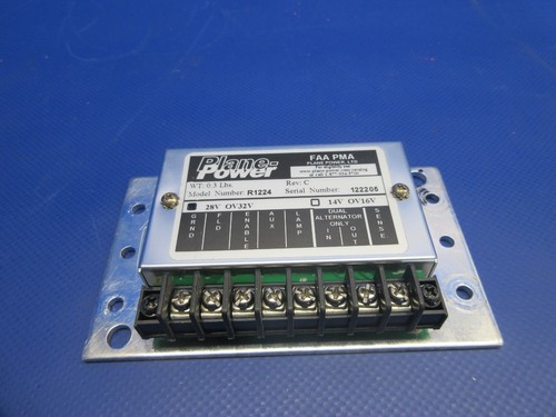 Cessna 310J Plane Power Voltage Regulator 28V P/N R1224 WARRANTY (0825-1004)