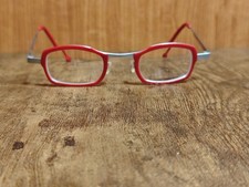 CADRE DE LUNETTES VINTAGE ANNE ET VALENTIN FLOU ROUGE ACÉTATE MADE IN FRANCE ...