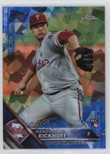 2016 Topps Box Set Chrome Sapphire Edition /250 Jerad Eickhoff #2 0j53