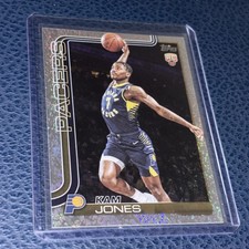 2025 Topps Kam Jones #239 Rookie Card Sand Refractor